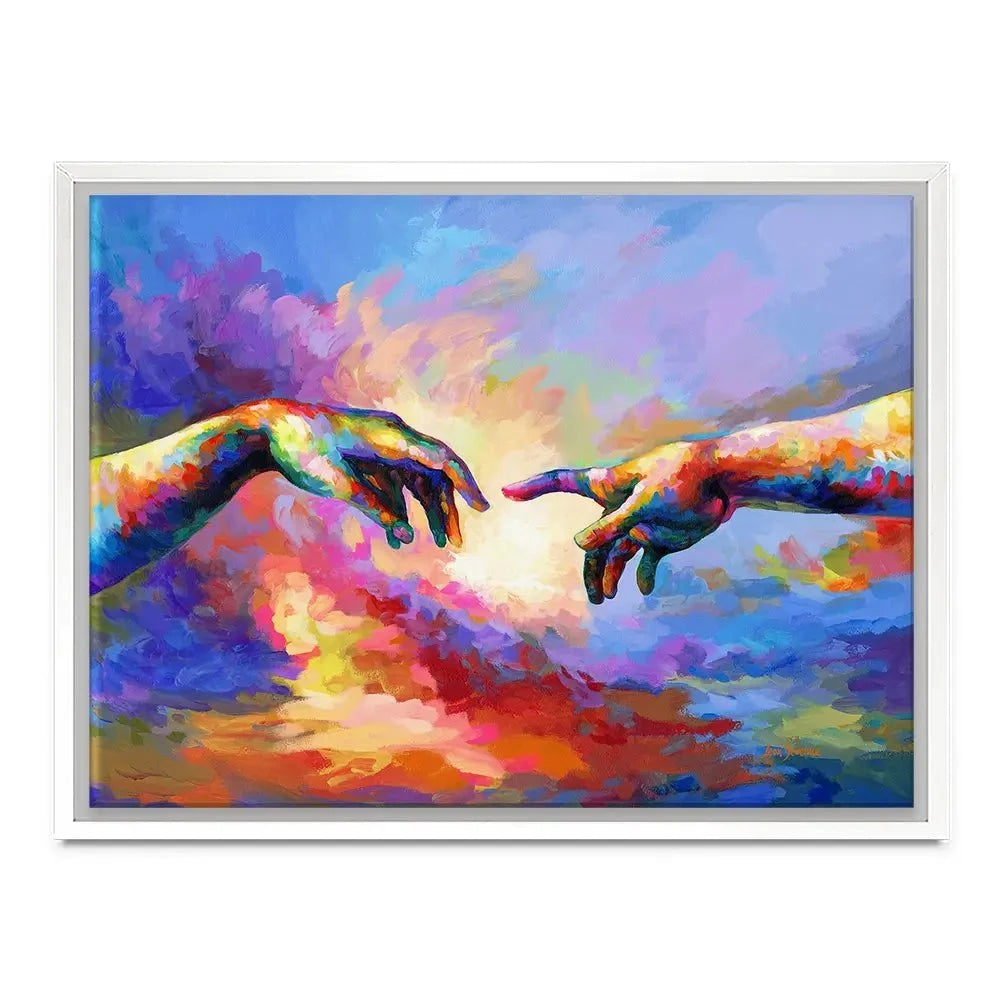The Creation Of Adam Canvas Print The Creation Of Adam Canvas Print wall art product Leon Devenice