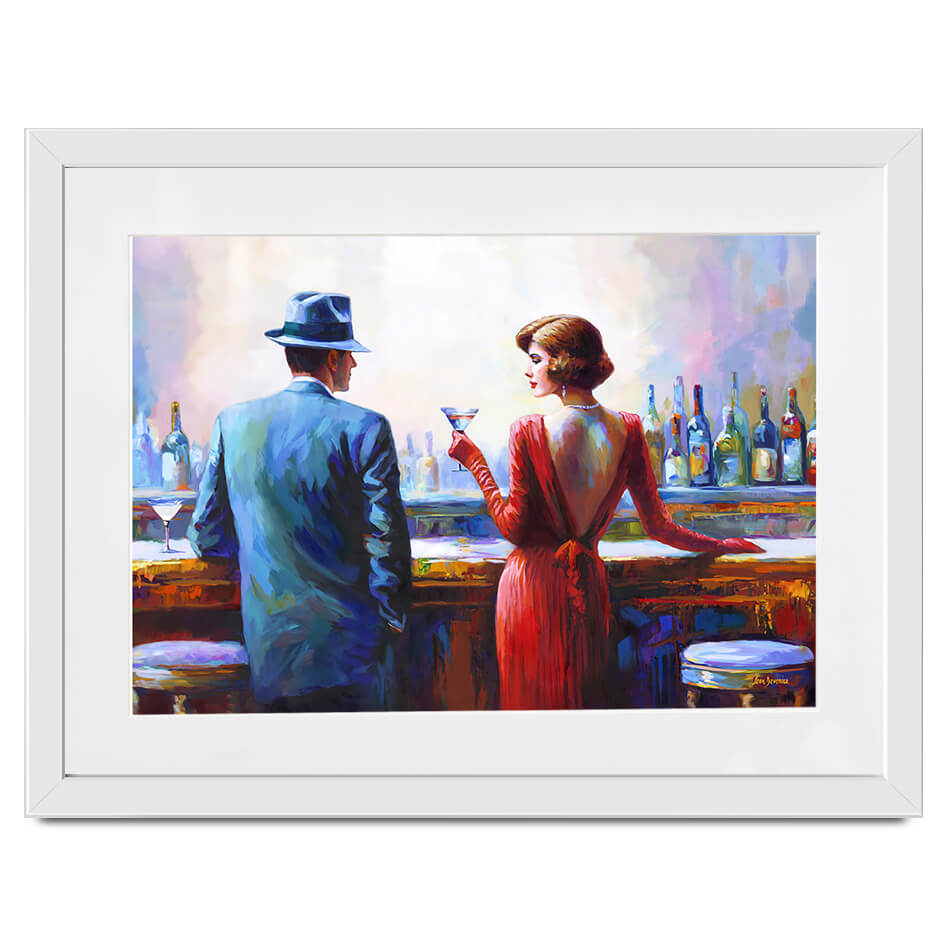 The Enigma Of Attraction Framed Art Print The Enigma Of Attraction Framed Art Print wall art product Leon Devenice