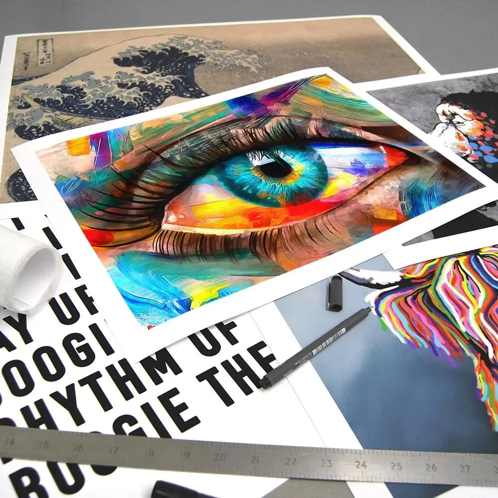 The Eye Art Print The Eye Art Print wall art product Mohammadreza Zeidabadi / Shutterstock