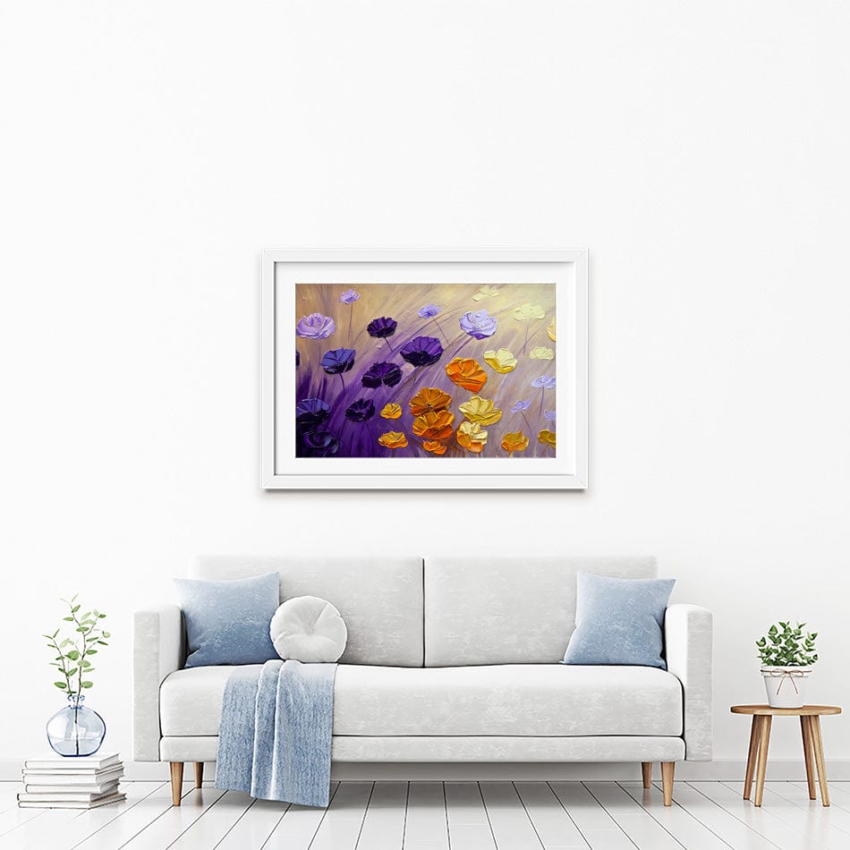 The Garden Framed Art Print wall art product Osnat Tzadok