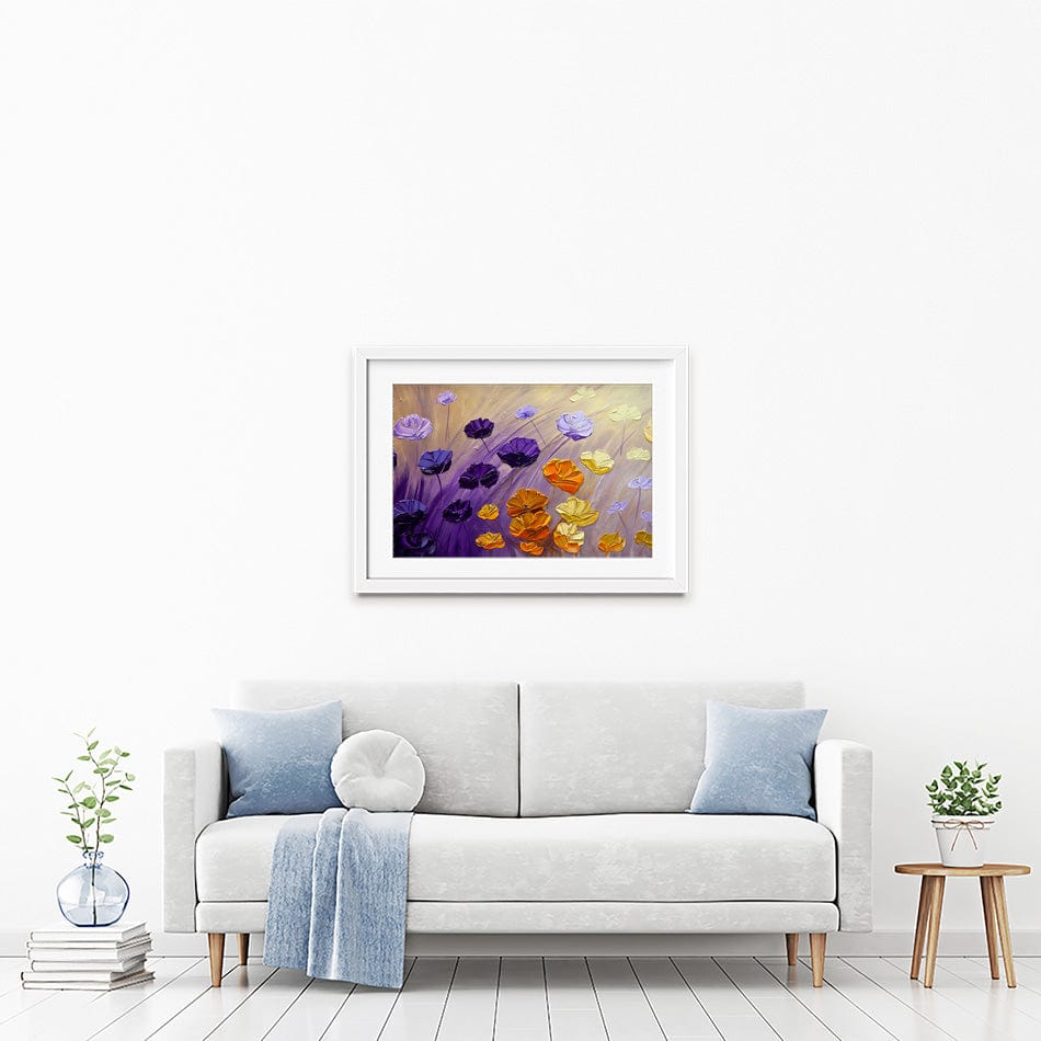 The Garden Framed Art Print wall art product Osnat Tzadok