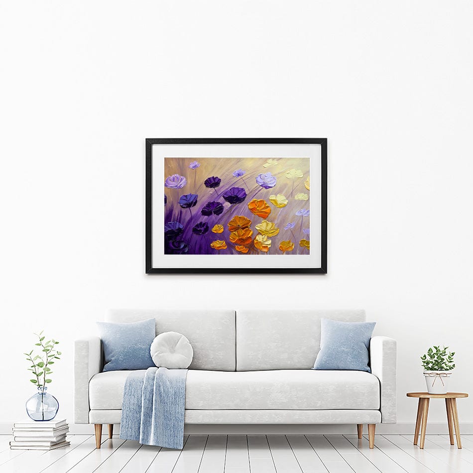 The Garden Framed Art Print wall art product Osnat Tzadok