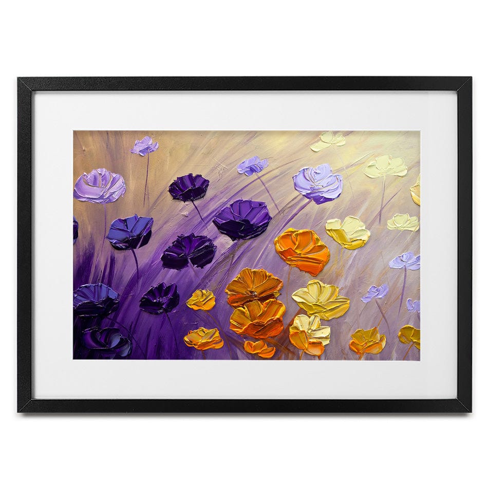 The Garden Framed Art Print wall art product Osnat Tzadok