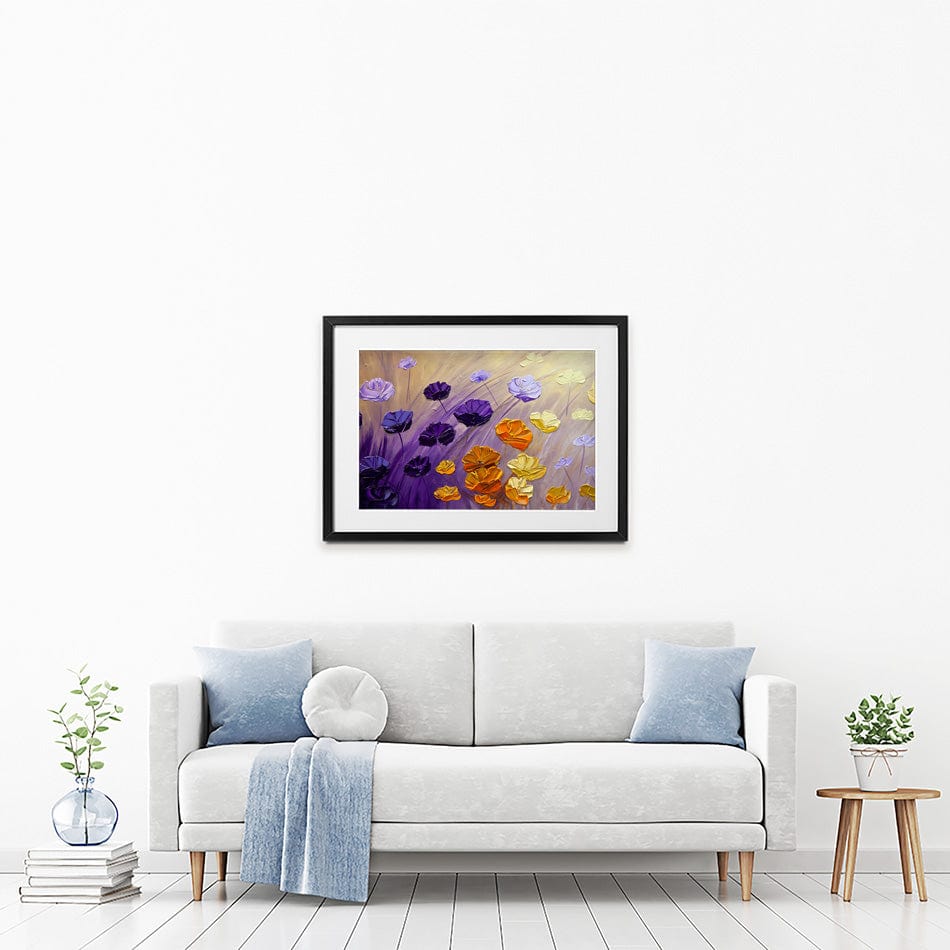 The Garden Framed Art Print wall art product Osnat Tzadok