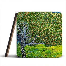 The Golden Apple Tree Coaster Set Rainbow Soul Tree Coaster Set | Rainbow Soul Tree Art Coasters wall art product Vovalis / Shutterstock