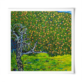 The Golden Apple Tree Square Art Print The Golden Apple Tree Square Art Print wall art product Vovalis / Shutterstock