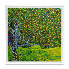 The Golden Apple Tree Square Canvas Print wall art product Vovalis / Shutterstock