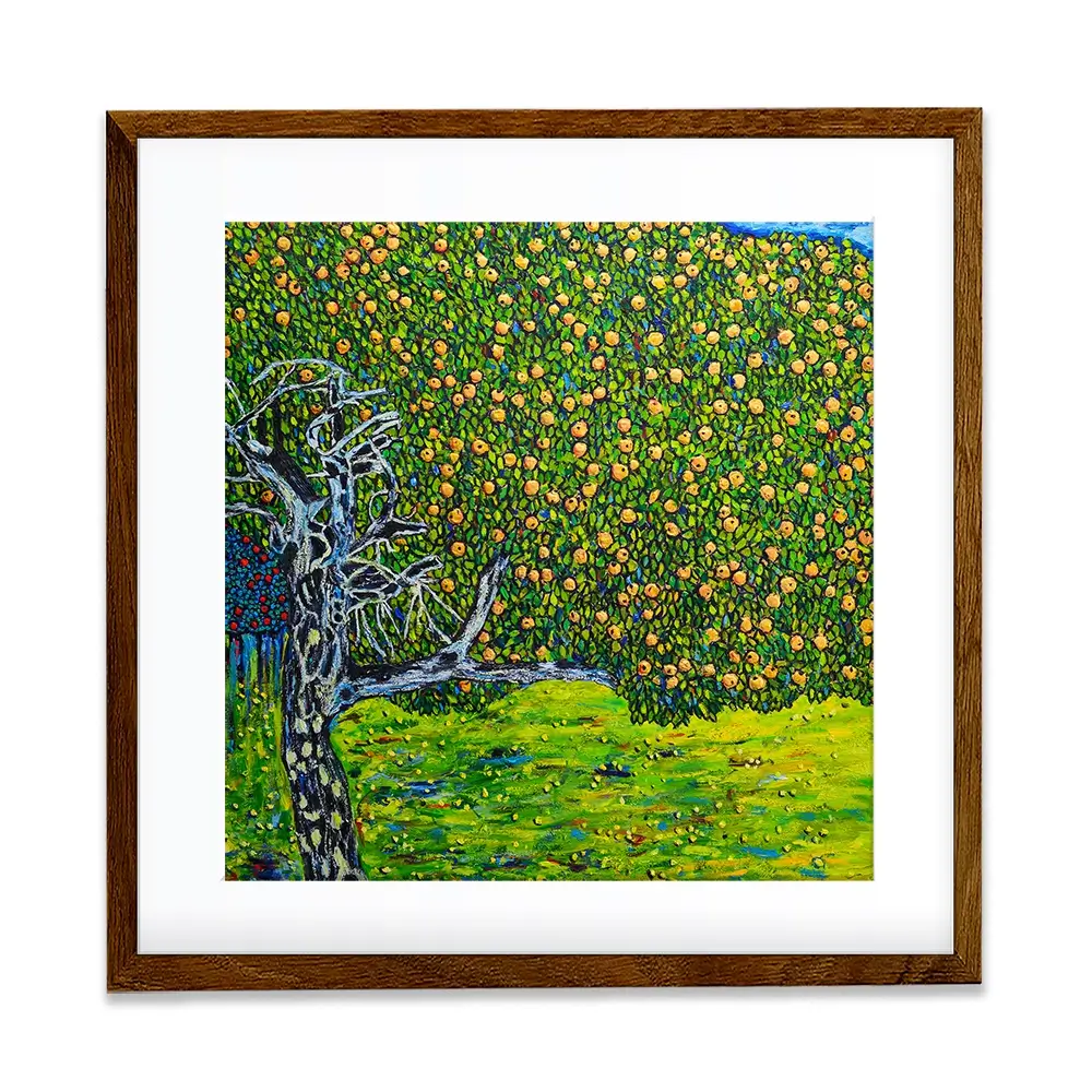 The Golden Apple Tree Square Framed Art Print The Golden Apple Tree Square Framed Art Print wall art product Vovalis / Shutterstock