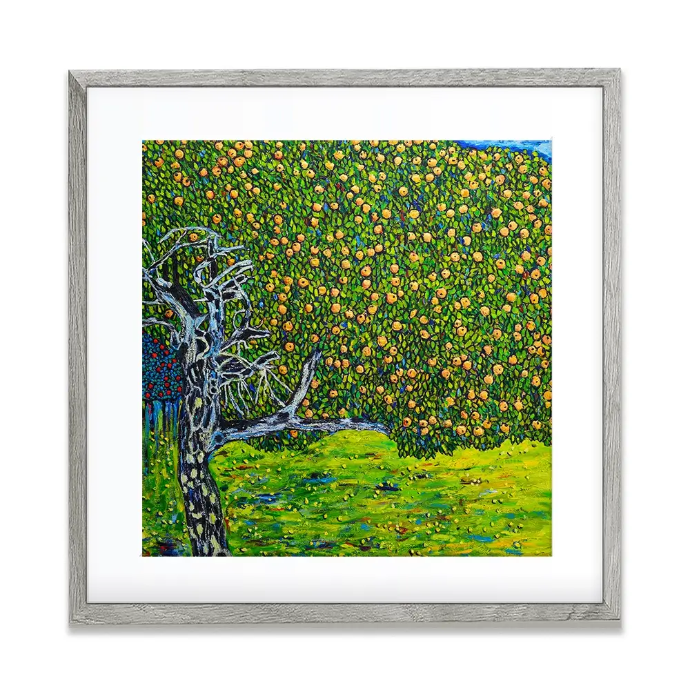 The Golden Apple Tree Square Framed Art Print The Golden Apple Tree Square Framed Art Print wall art product Vovalis / Shutterstock