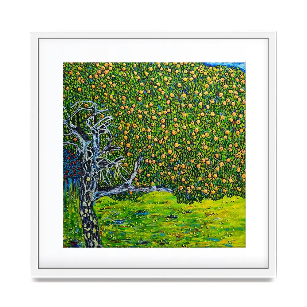 The Golden Apple Tree Square Framed Art Print The Golden Apple Tree Square Framed Art Print wall art product Vovalis / Shutterstock