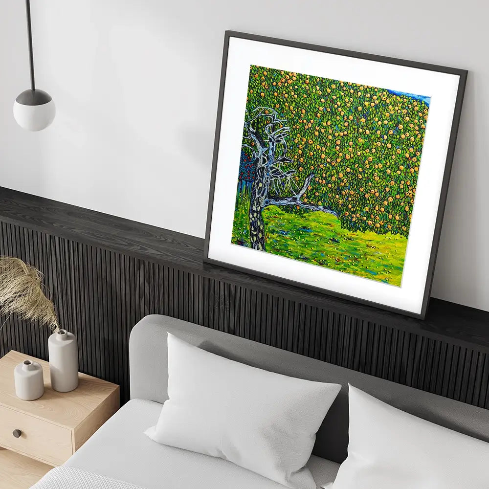 The Golden Apple Tree Square Framed Art Print The Golden Apple Tree Square Framed Art Print wall art product Vovalis / Shutterstock