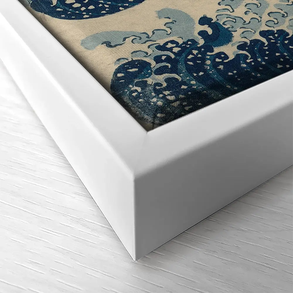 The Great Wave Off Kanagawa Square Canvas Print The Great Wave Off Kanagawa Square Canvas Print | The Great Wave Art wall art product Katsushika Hokusai