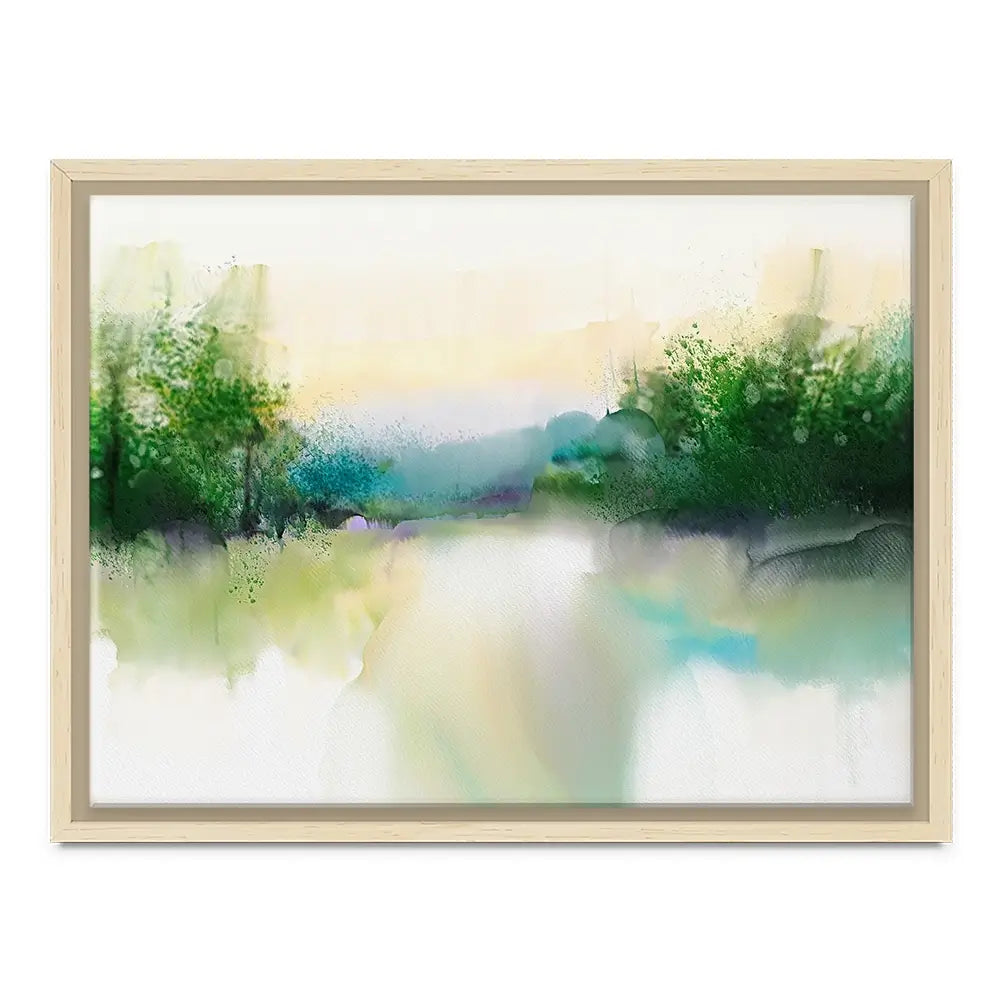 The Green Ahead Canvas Print The Green Ahead Canvas Print wall art product Art Print Shop