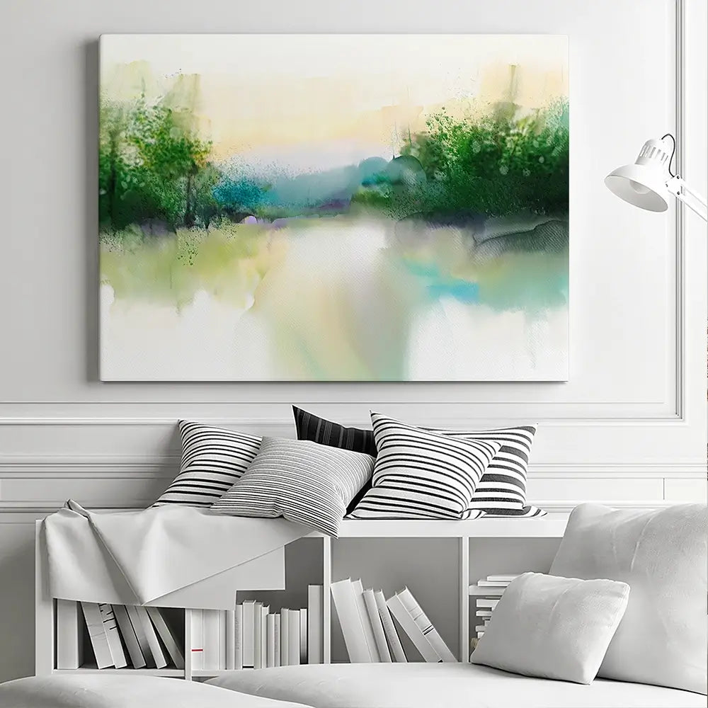 The Green Ahead Canvas Print The Green Ahead Canvas Print wall art product Art Print Shop
