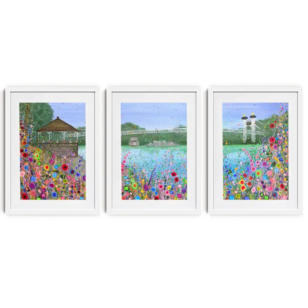 The Groves Framed Art Print Trio The Groves Framed Art Print Trio wall art product Jo Gough