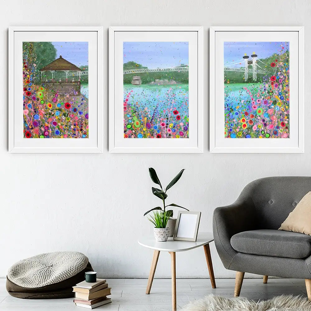 The Groves Framed Art Print Trio The Groves Framed Art Print Trio wall art product Jo Gough