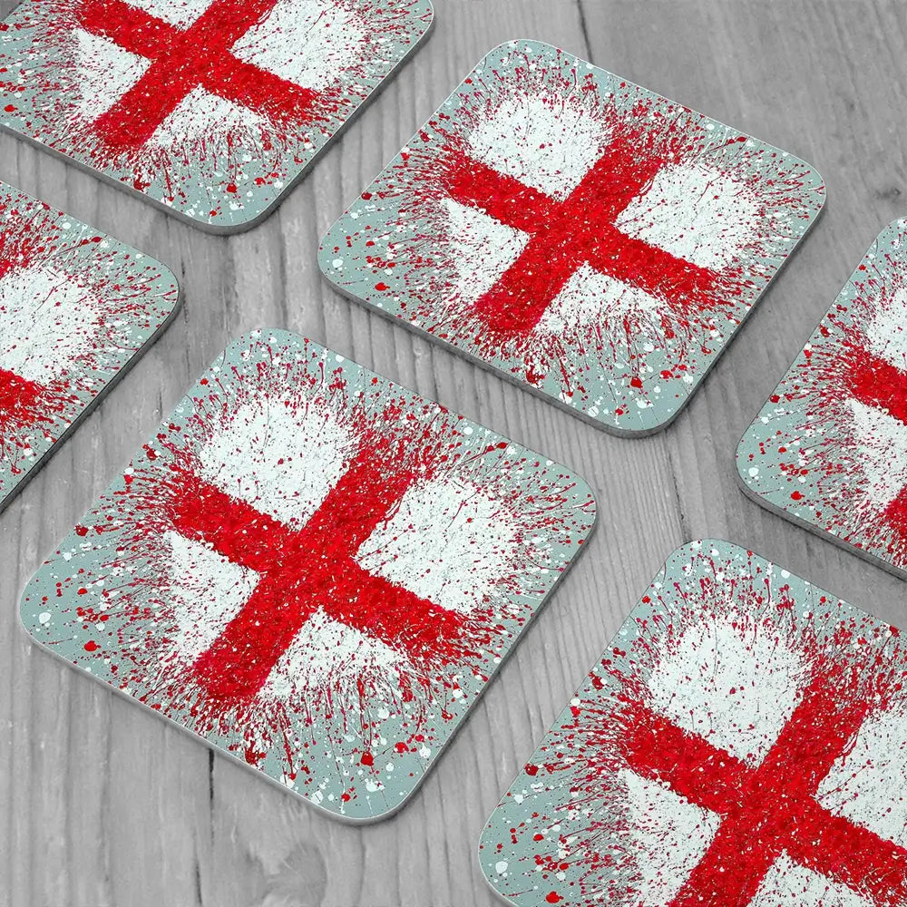The Heart Of England Coaster Set The Heart Of England Coaster Set wall art product Jo Gough