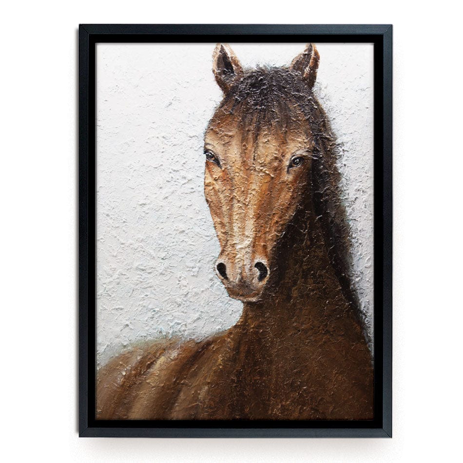 The Horse Canvas Print wall art product Osnat Tzadok