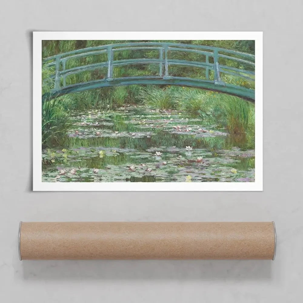 The Japanese Footbridge Art Print The Japanese Footbridge Art Print wall art product Everett Collection / Shutterstock