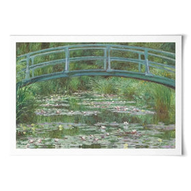 The Japanese Footbridge Art Print The Japanese Footbridge Art Print wall art product Everett Collection / Shutterstock