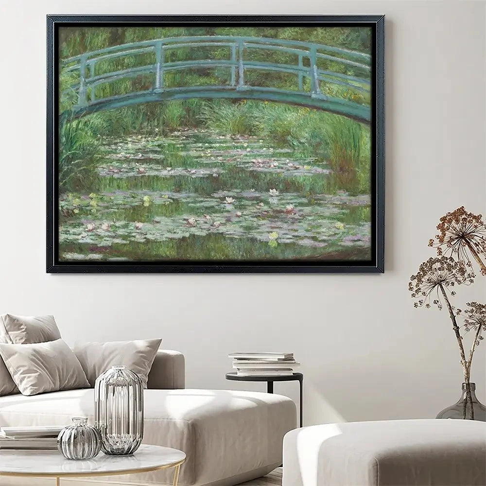 The Japanese Footbridge Canvas Print The Japanese Footbridge Canvas Print wall art product Everett Collection / Shutterstock
