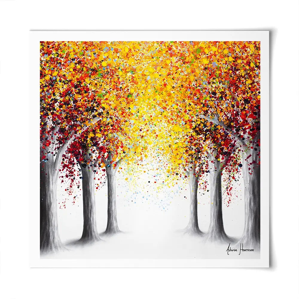 The Journey Continues Square Art Print The Journey Continues Square Art Print wall art product Ashvin Harrison