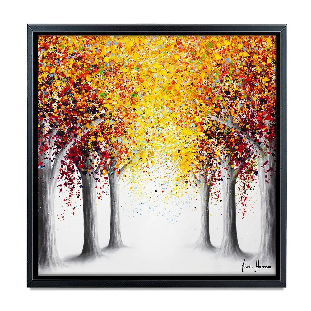 The Journey Continues Square Canvas Print The Journey Continues Square Canvas Print wall art product Ashvin Harrison
