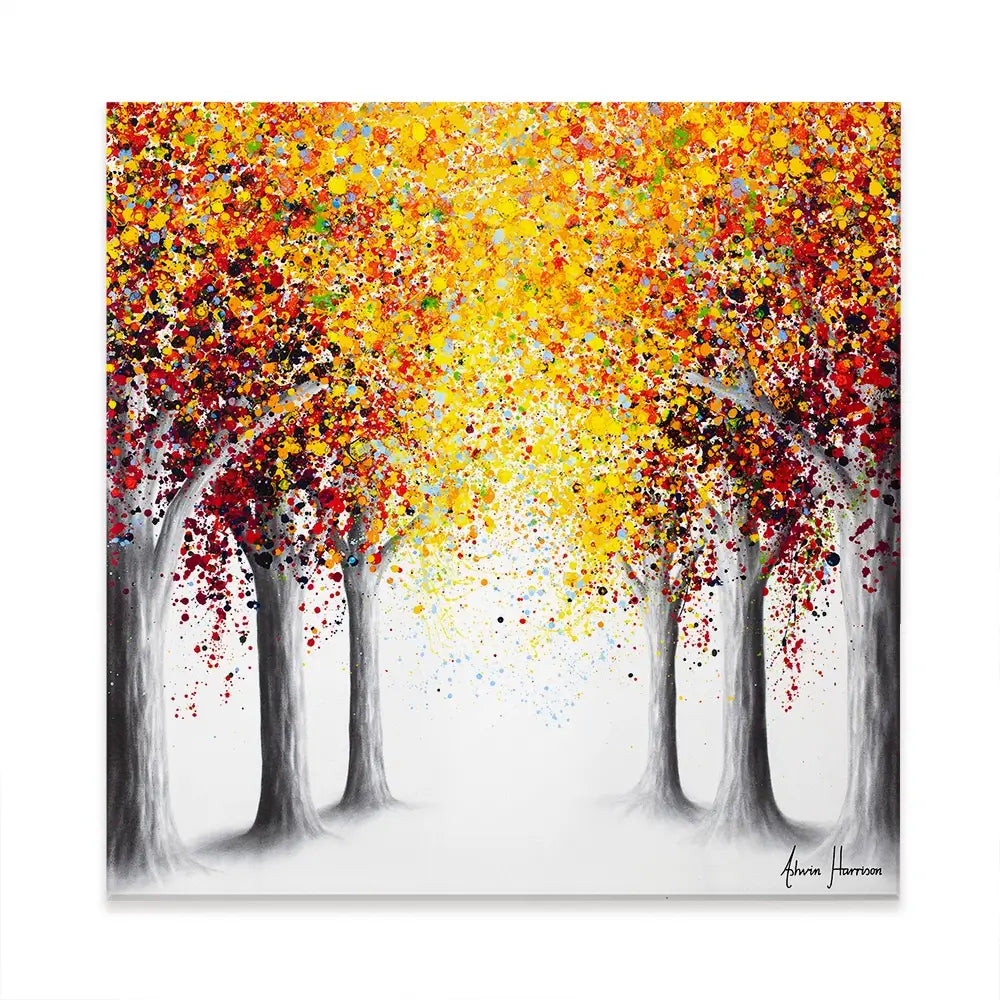 The Journey Continues Square Canvas Print The Journey Continues Square Canvas Print wall art product Ashvin Harrison