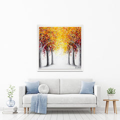 The Journey Continues Square Canvas Print wall art product Ashvin Harrison
