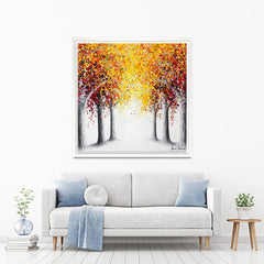 The Journey Continues Square Canvas Print wall art product Ashvin Harrison