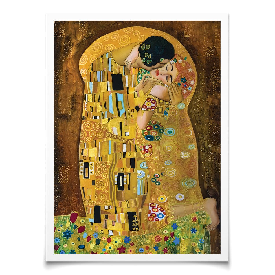 The Kiss Art Print Art Print Shop