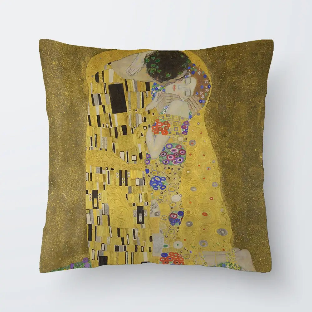 The Kiss Cushion The Kiss Cushion wall art product Gustav Klimt