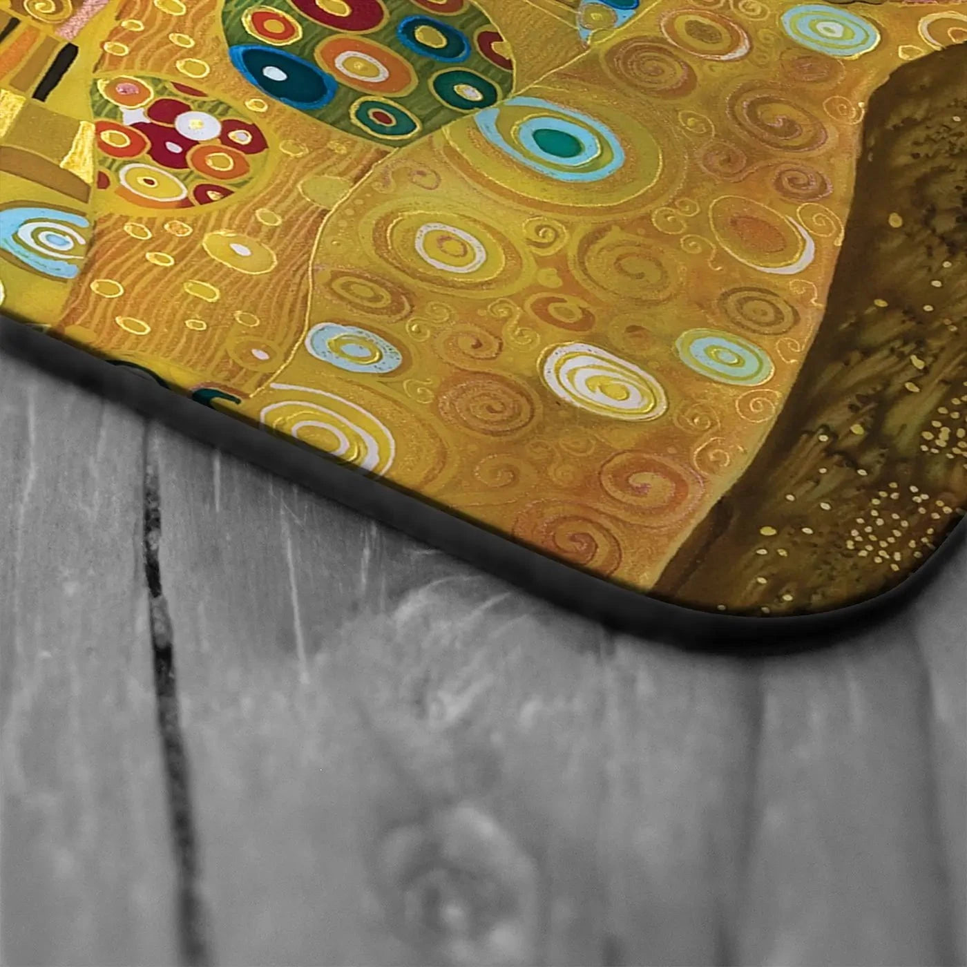 The Kiss Reimagined Coaster Set The Kiss Coaster Set | The Kiss Designer Coaster | The Kiss Coaster wall art product Liliya Kulianionak / Shutterstock