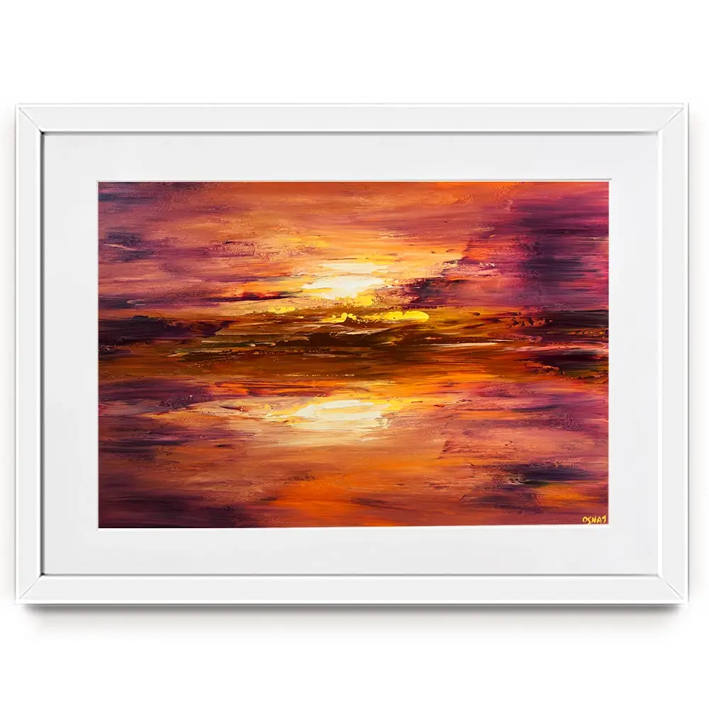 The Light Framed Art Print The Light Framed Art Print wall art product Osnat Tzadok
