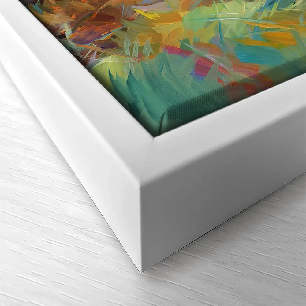 The Lions Embrace Square Canvas Print The Lions Embrace Square Canvas Print wall art product Art Print Shop