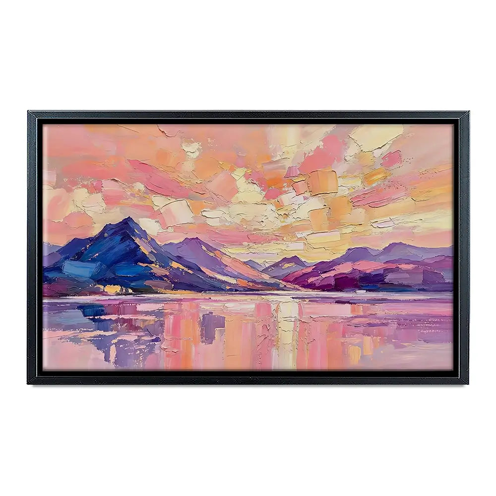 The Loch Holds The Light Canvas Print The Loch Holds The Light Canvas Print wall art product David Alexander Elder