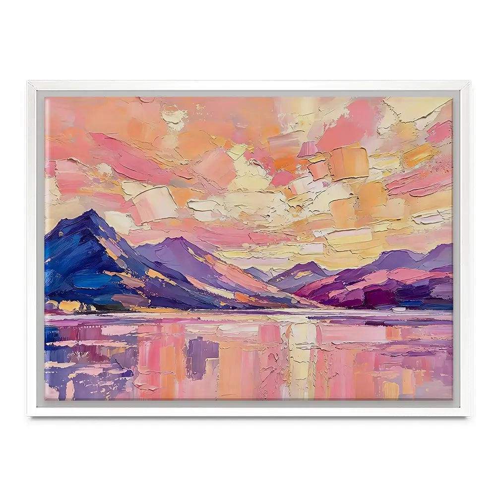 The Loch Holds The Light Canvas Print The Loch Holds The Light Canvas Print wall art product David Alexander Elder