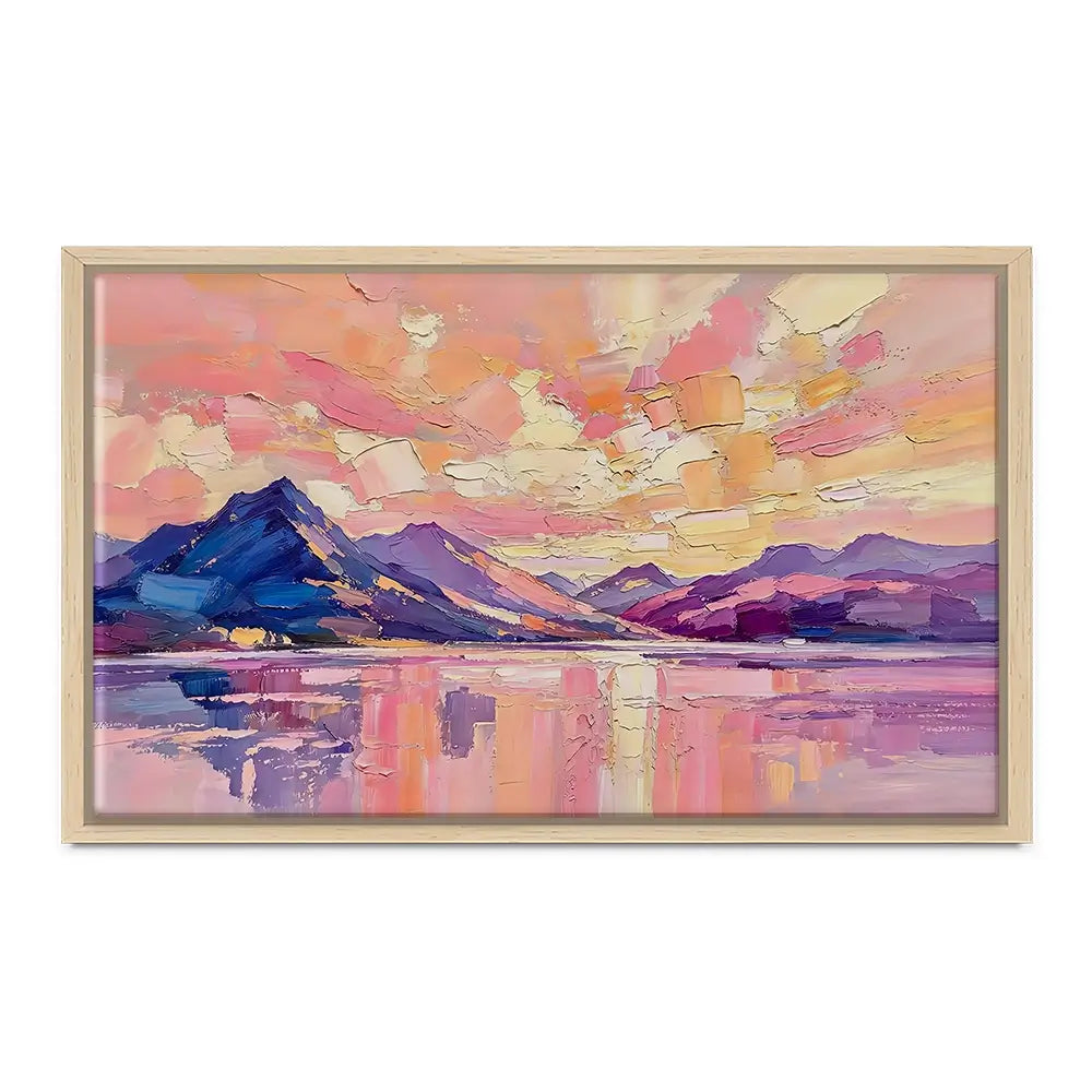 The Loch Holds The Light Canvas Print The Loch Holds The Light Canvas Print wall art product David Alexander Elder