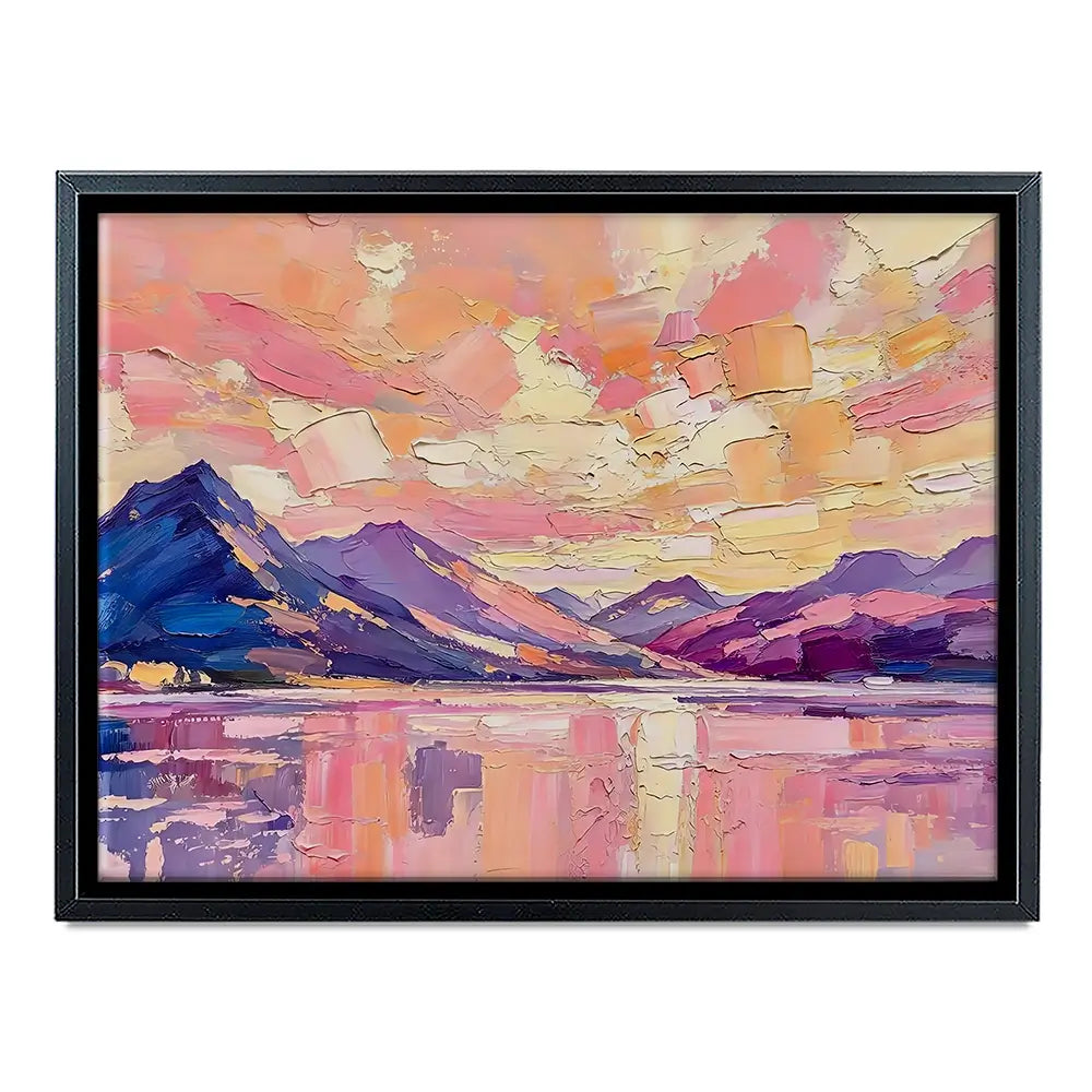 The Loch Holds The Light Canvas Print The Loch Holds The Light Canvas Print wall art product David Alexander Elder
