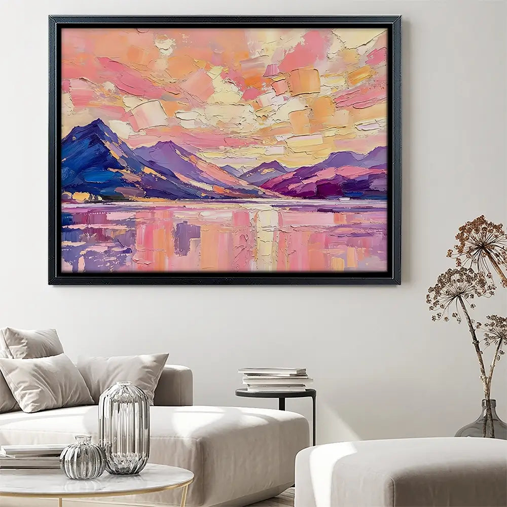 The Loch Holds The Light Canvas Print The Loch Holds The Light Canvas Print wall art product David Alexander Elder