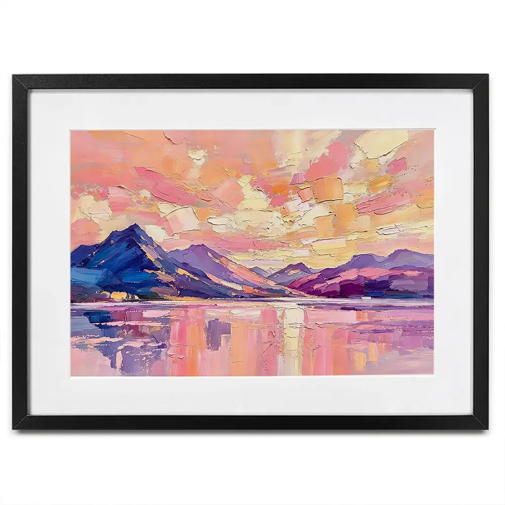 The Loch Holds The Light Framed Art Print The Loch Holds The Light Framed Art Print wall art product David Alexander Elder