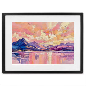 The Loch Holds The Light Framed Art Print The Loch Holds The Light Framed Art Print wall art product David Alexander Elder
