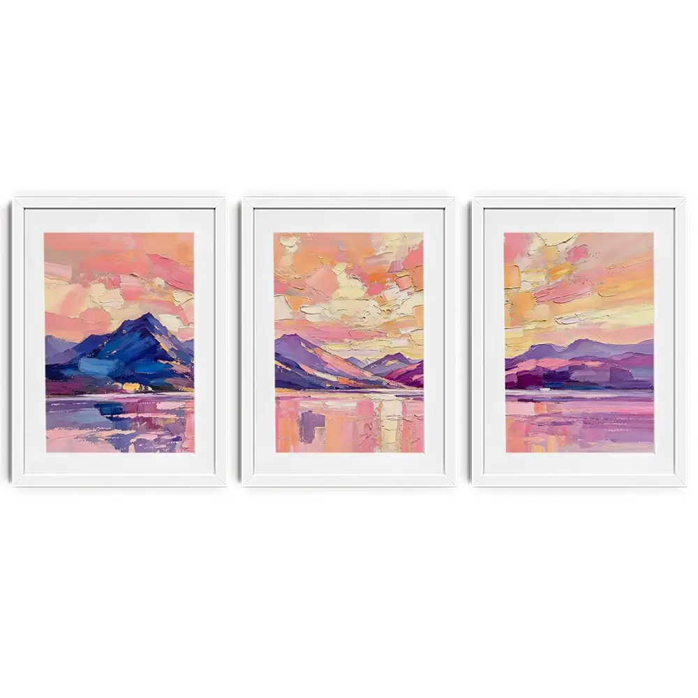 The Loch Holds The Light Framed Art Print Trio The Loch Holds The Light Framed Art Print Trio wall art product David Alexander Elder
