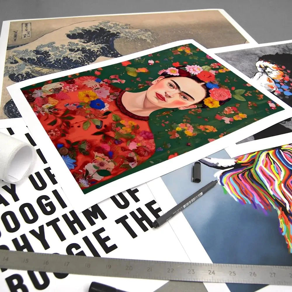 The Love Of Flowers Art Print The Love Of Flowers Art Print wall art product Treechild