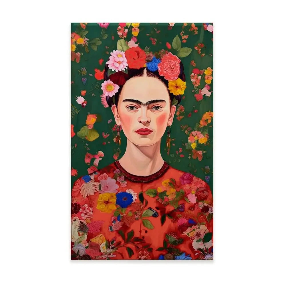 The Love Of Flowers Canvas Print The Love Of Flowers Canvas Print wall art product Treechild