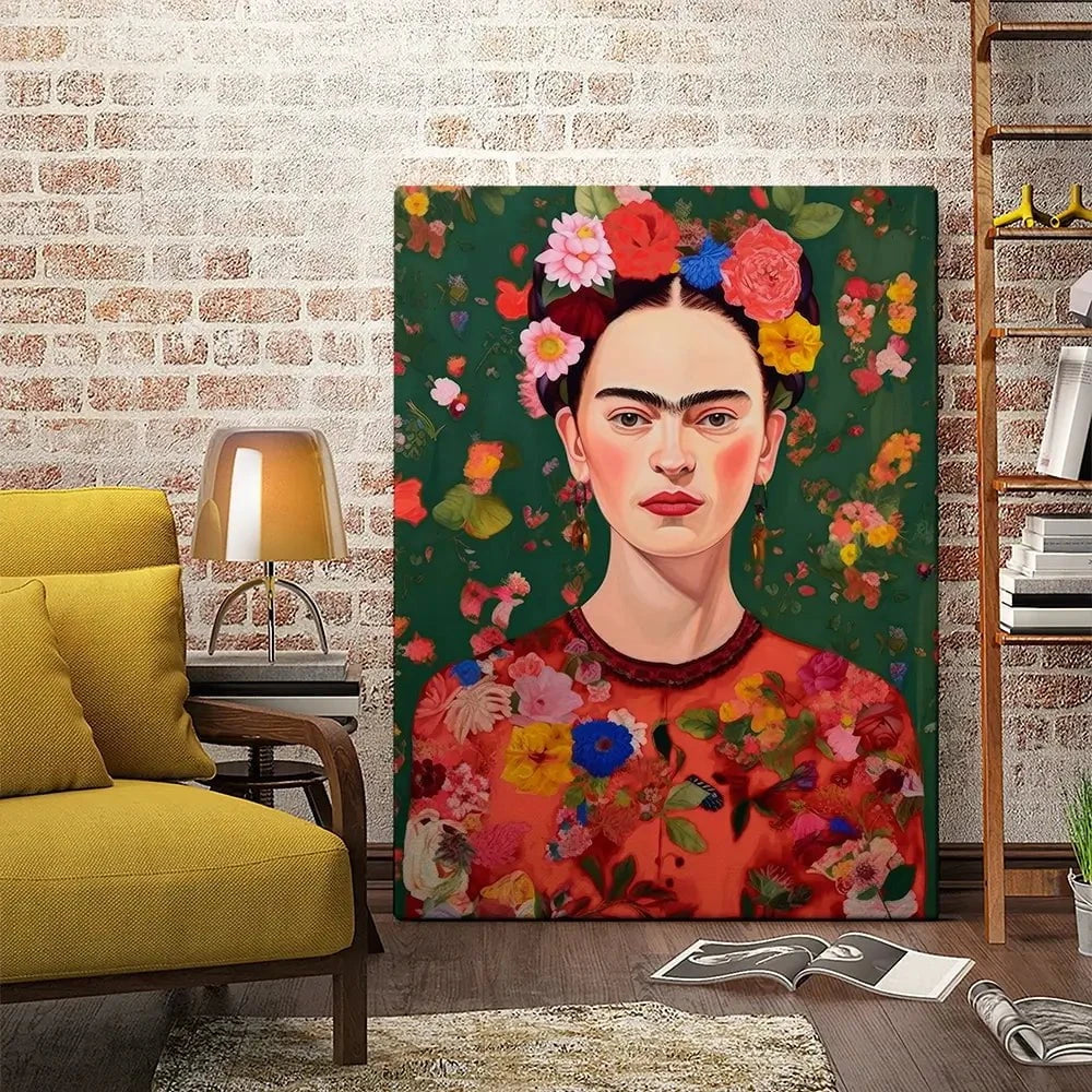 The Love Of Flowers Canvas Print The Love Of Flowers Canvas Print wall art product Treechild