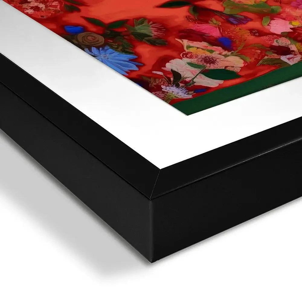 The Love Of Flowers Framed Art Print The Love Of Flowers Framed Art Print wall art product Treechild