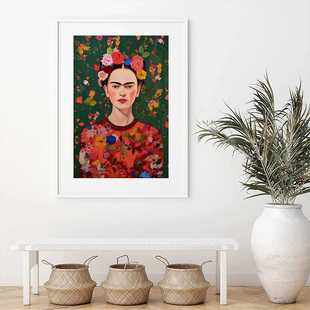 The Love Of Flowers Framed Art Print The Love Of Flowers Framed Art Print wall art product Treechild