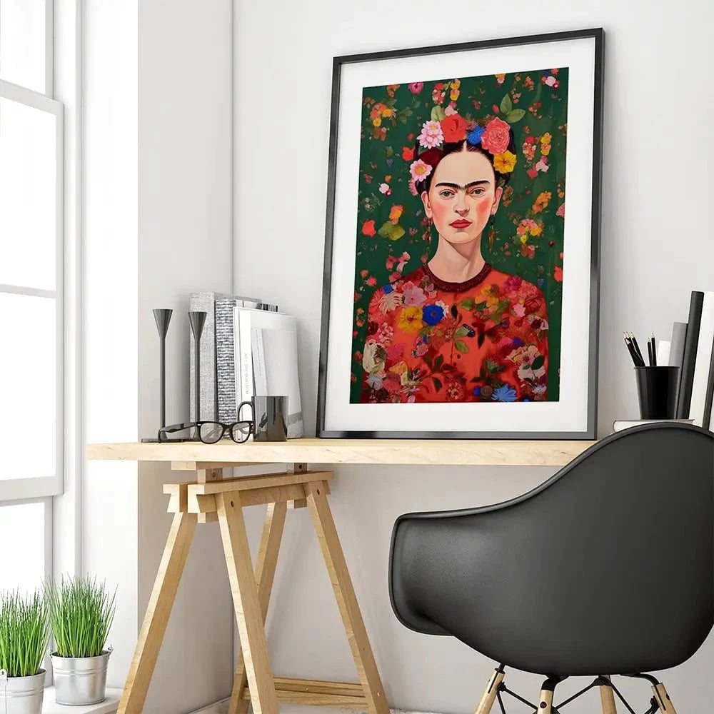 The Love Of Flowers Framed Art Print The Love Of Flowers Framed Art Print wall art product Treechild