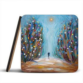 The Magic Garden Coaster Set The Magic Garden Coaster Set wall art product Ekaterina Ermilkina